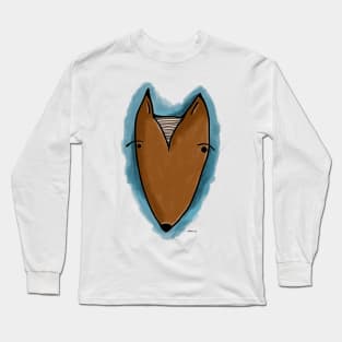 FoxWatercolour Long Sleeve T-Shirt